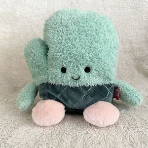 Russ BumBumz BakerBumz Squad Omar Oven Mitt Mitten 7.5" Green Plush